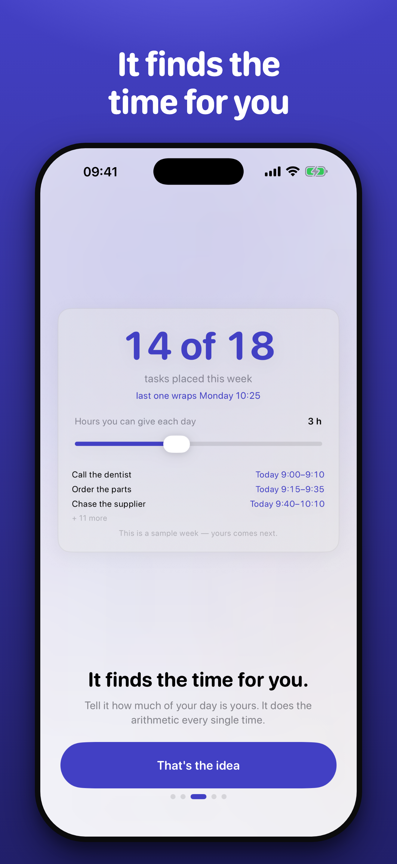 Autolist finding real time slots